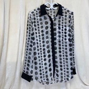 FOX !! Dress shirt!! Loose fitting Xsmall